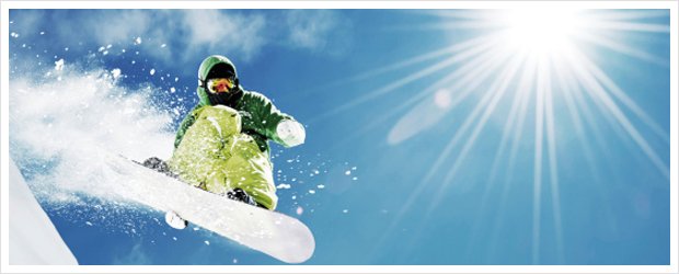 Snowboard Urlaub im Winter