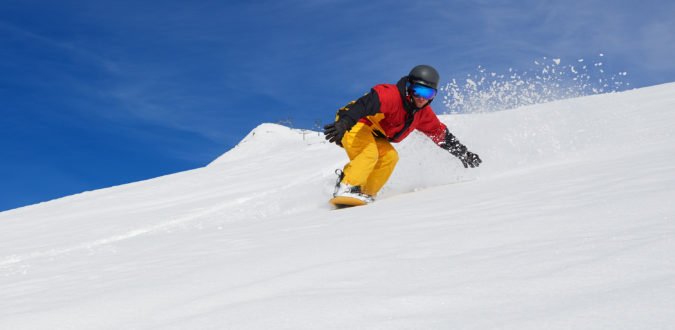 Snowboard fahren lernen