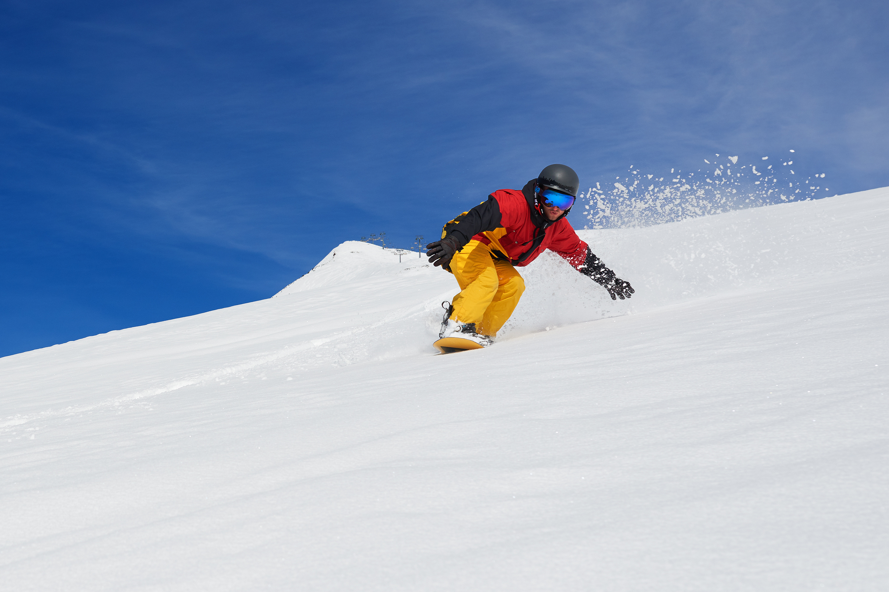 Snowboard fahren lernen