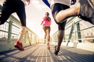 Frauen beim Joggen