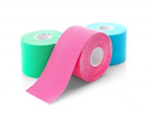 kinesio tapes in drei farben