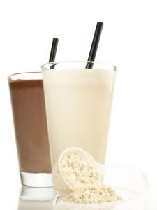 diät shake mit eiweißpulver