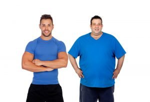 Fett abbauen und Muskeln erhalten vorher nachher