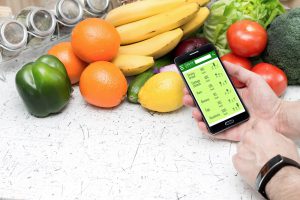 Gewicht halten mit einer App