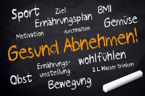 verschiedene Stichworte zum abnehmen