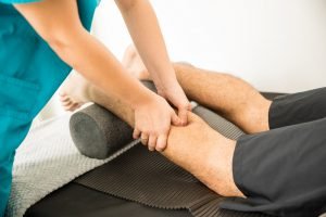 Wadenmassage gegen Schmerzen