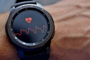 Frequenzmessung auf einer Smartwatch